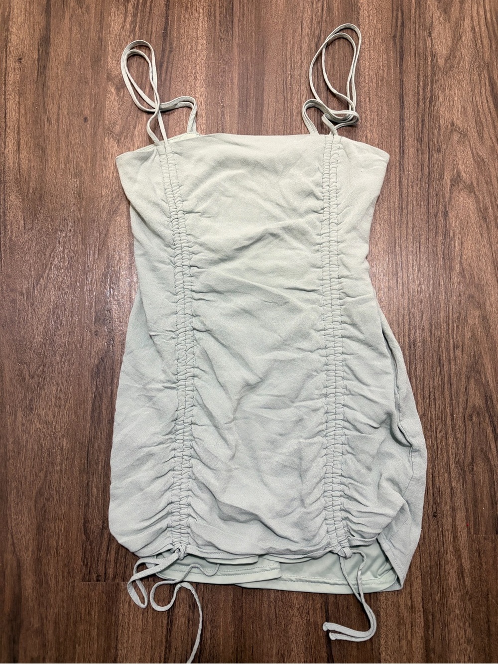 Sage Green Garage Dress